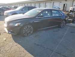 Salvage cars for sale at Louisville, KY auction: 2017 Lincoln Continental Reserve