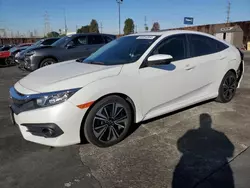 Salvage cars for sale at Wilmington, CA auction: 2016 Honda Civic EX