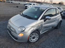 Fiat salvage cars for sale: 2012 Fiat 500 POP