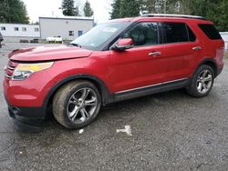 Salvage cars for sale at Arlington, WA auction: 2012 Ford Explorer Limited