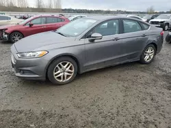 Salvage cars for sale at Arlington, WA auction: 2013 Ford Fusion SE