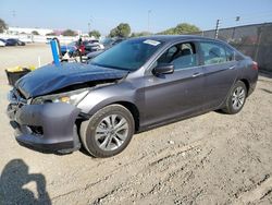 Salvage cars for sale at auction: 2015 Honda Accord LX