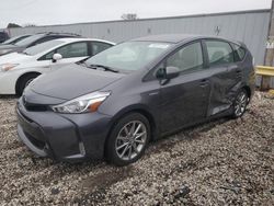 Salvage cars for sale at Franklin, WI auction: 2016 Toyota Prius V