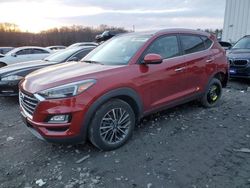 Salvage cars for sale at Windsor, NJ auction: 2021 Hyundai Tucson Limited