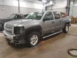 Salvage trucks for sale at Casper, WY auction: 2013 Chevrolet Silverado K1500 LT