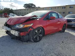 Honda Civic ex salvage cars for sale: 2014 Honda Civic EX