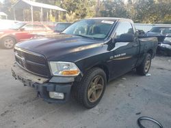 Salvage cars for sale at Savannah, GA auction: 2012 Dodge RAM 1500 ST