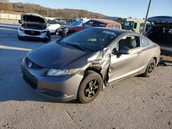 Salvage cars for sale at Lebanon, TN auction: 2013 Honda Civic LX