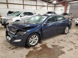 Salvage cars for sale at Lansing, MI auction: 2022 Chevrolet Malibu LT