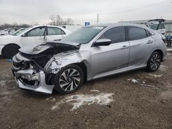 Salvage cars for sale at Chicago Heights, IL auction: 2017 Honda Civic LX