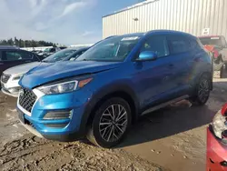 Salvage cars for sale at Franklin, WI auction: 2019 Hyundai Tucson Limited