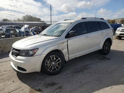 Salvage cars for sale at Orlando, FL auction: 2018 Dodge Journey SE