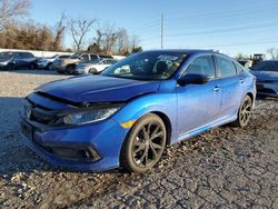 Salvage Cars with No Bids Yet For Sale at auction: 2021 Honda Civic Sport