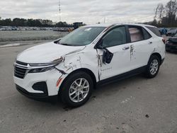 Chevrolet salvage cars for sale: 2024 Chevrolet Equinox LS