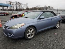 Salvage cars for sale from Copart Spartanburg, SC: 2008 Toyota Camry Solara SE