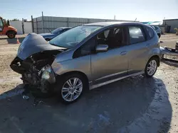 Salvage cars for sale at Arcadia, FL auction: 2009 Honda FIT Sport