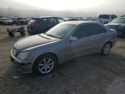 Salvage cars for sale at Harleyville, SC auction: 2007 Mercedes-Benz C 280