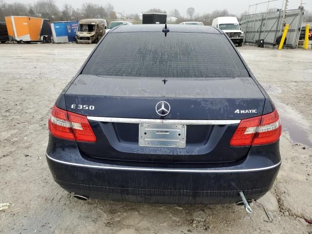 2012 Mercedes-Benz E 350 4matic