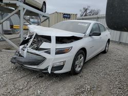 Chevrolet Malibu Vehiculos salvage en venta: 2021 Chevrolet Malibu LS