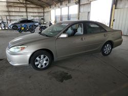 Toyota salvage cars for sale: 2002 Toyota Camry LE