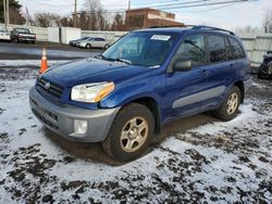 Salvage cars for sale at New Britain, CT auction: 2002 Toyota Rav4