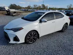 Salvage cars for sale at Riverview, FL auction: 2017 Toyota Corolla L