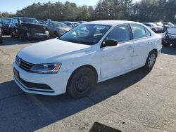 Volkswagen salvage cars for sale: 2016 Volkswagen Jetta S