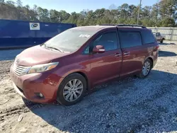 2016 Toyota Sienna XLE en venta en Ellenwood, GA