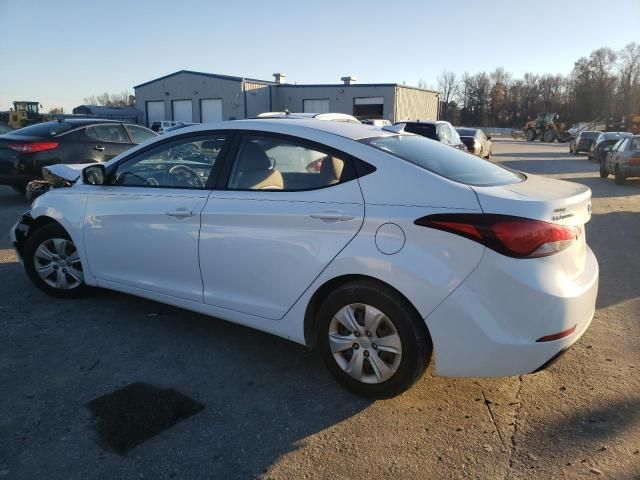 2016 Hyundai Elantra SE