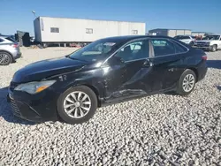 2016 Toyota Camry LE en venta en Taylor, TX