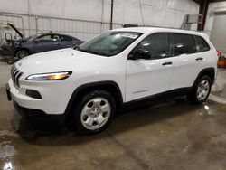 Jeep salvage cars for sale: 2015 Jeep Cherokee Sport