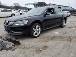 Salvage cars for sale from Copart Lebanon, TN: 2012 Volkswagen Passat SE