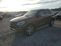 Salvage cars for sale at Fredericksburg, VA auction: 2014 Mercedes-Benz ML 350 4matic