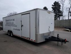 Salvage trucks for sale at Ham Lake, MN auction: 2012 H&H Cargo Trailer