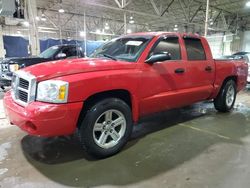 Salvage cars for sale at Woodhaven, MI auction: 2007 Dodge Dakota Quattro