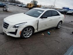 Salvage cars for sale at Woodhaven, MI auction: 2014 Cadillac CTS Premium Collection