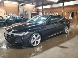 Salvage trucks for sale at Ebensburg, PA auction: 2018 Honda Accord Touring