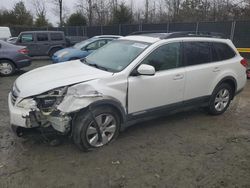 Salvage cars for sale at auction: 2011 Subaru Outback 2.5I Limited