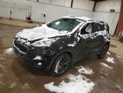 Vehiculos salvage en venta de Copart Lansing, MI: 2022 KIA Sportage LX