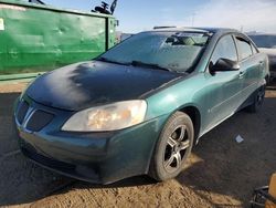 Pontiac Vehiculos salvage en venta: 2006 Pontiac G6 SE1