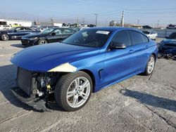 Salvage cars for sale at Sun Valley, CA auction: 2018 BMW 430I Gran Coupe