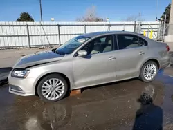 Salvage cars for sale at Littleton, CO auction: 2015 Volkswagen Jetta SE