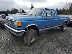 Vehiculos salvage en venta de Copart Graham, WA: 1990 Ford F250