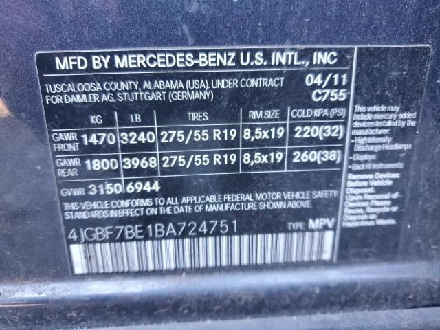 2011 Mercedes-Benz GL 450 4matic