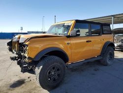 Salvage cars for sale at Anthony, TX auction: 2022 Ford Bronco Base