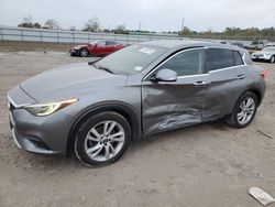 Salvage cars for sale at Houston, TX auction: 2018 Infiniti QX30 Base