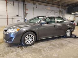 Salvage cars for sale at Wheeling, IL auction: 2013 Toyota Camry L