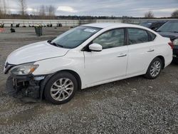 Nissan salvage cars for sale: 2017 Nissan Sentra S