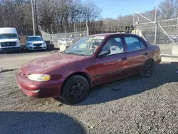 Chevrolet Prizm salvage cars for sale: 2000 Chevrolet GEO Prizm Base