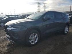 Salvage cars for sale at Elgin, IL auction: 2021 Chevrolet Blazer 1LT